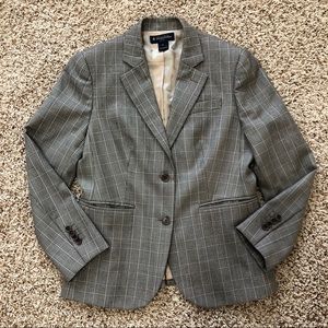 Brooks Brothers Women’s Plaid Wool Blazer